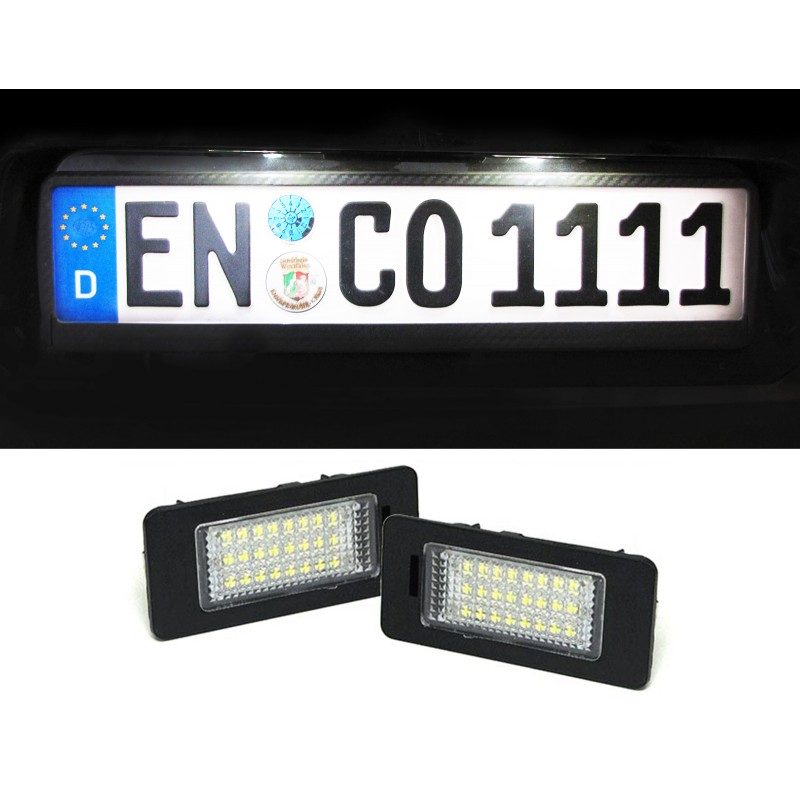Illuminazione  Luci targa led bianca Per BMW E81 E82 E87 E88 E90 E91 E92  E93 X5 E70 X6